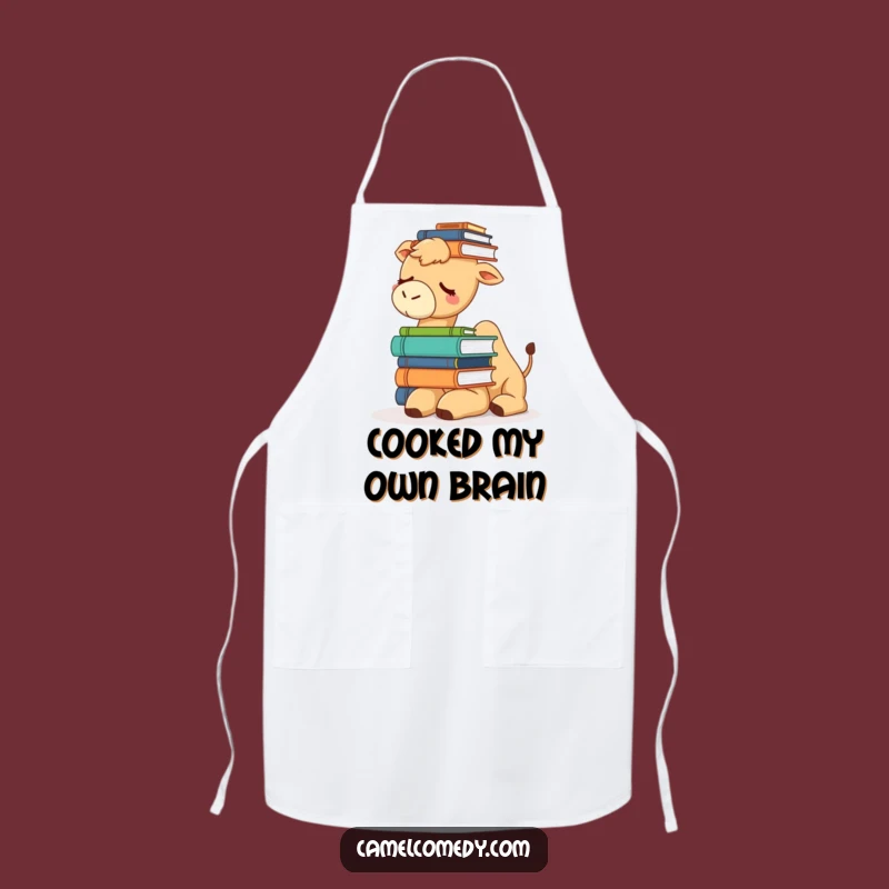 Funny Camel Book Apron - Cook Up Laughs & Stay Clean, Ideal Kitchen Funny Gift!