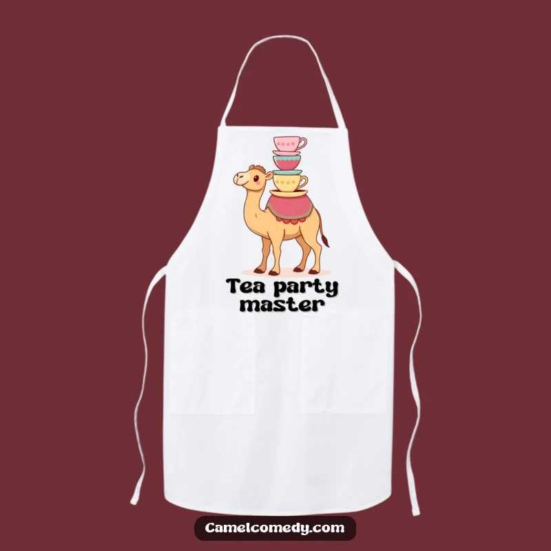 Funny Kawaii Camel Kitchen Apron - Hilarious Camel Chef Gift Idea