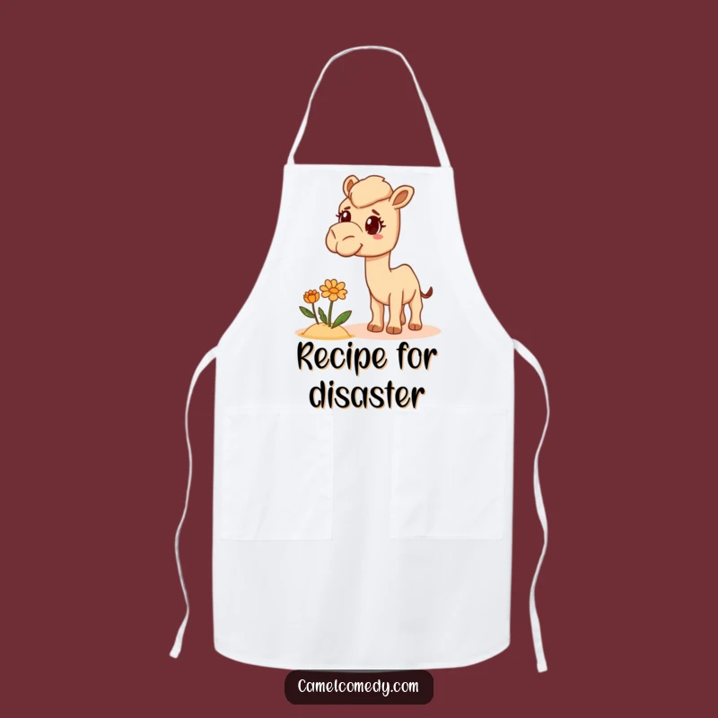 Funny Bewildered Camel Apron - Kitchen Surprise Accessory, Hilarious Cooking Gift