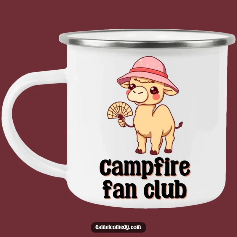 Funny Kawaii Camel Summer Camping Mug - Hilarious Heatwave Companion