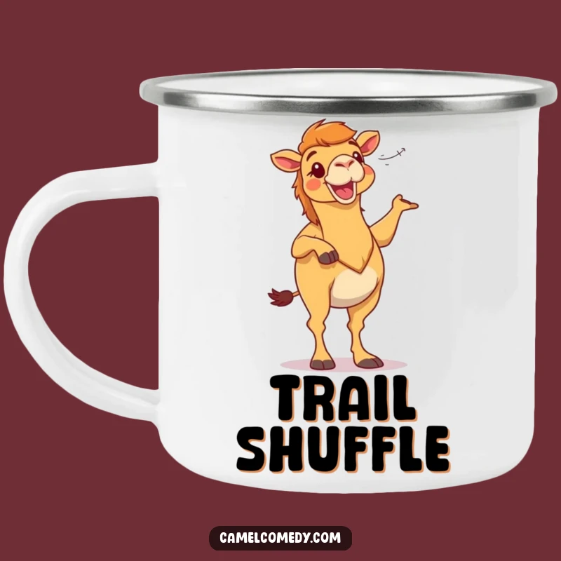 Funny Camel Dance Camping Mug - Adventure & Laughter On the Go!