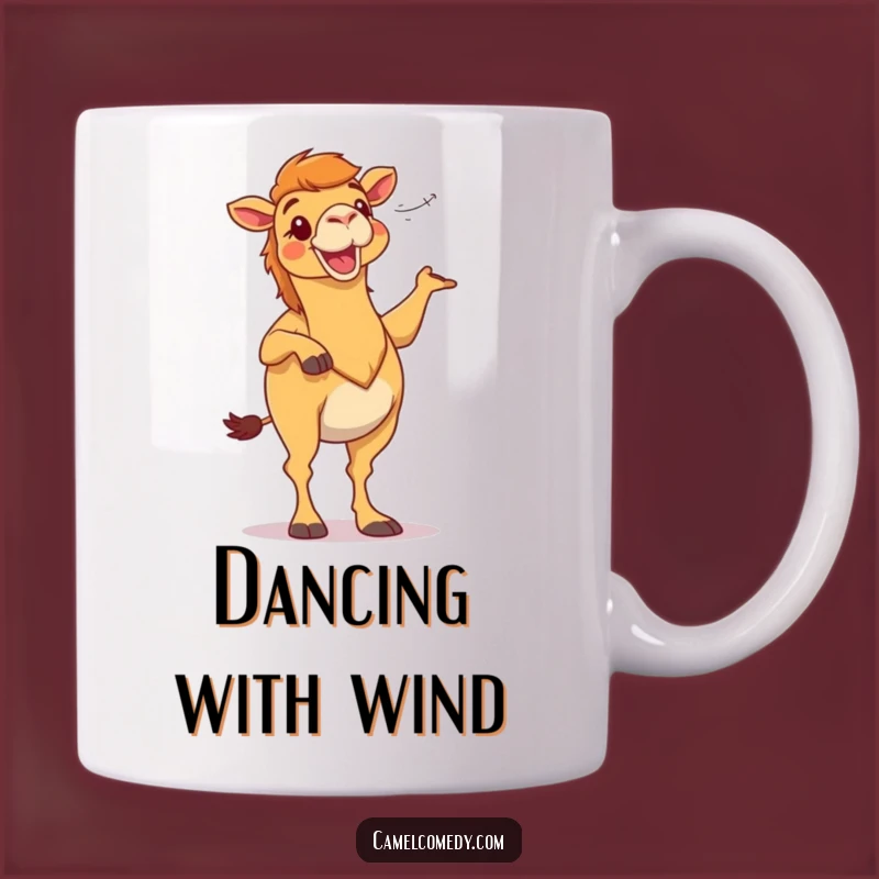 Funny Energetic Camel Dance Mug - Hilarious Desert Fun Gift for Camel Lovers!
