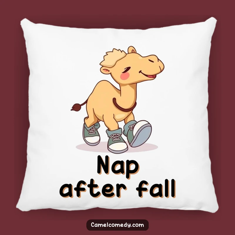 Funny Giggling Camel Pillow: Soft Clumsy Shoes Cushion, Gift