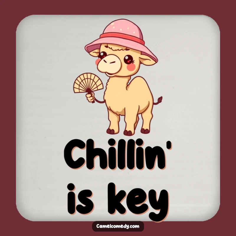 Funny Kawaii Camel Summer Coaster - Hilarious Drink Protection