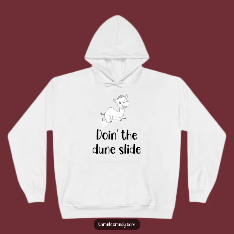 Funny Kawaii Camel Cozy Hoodie - Warm & Hilarious Desert Vibes