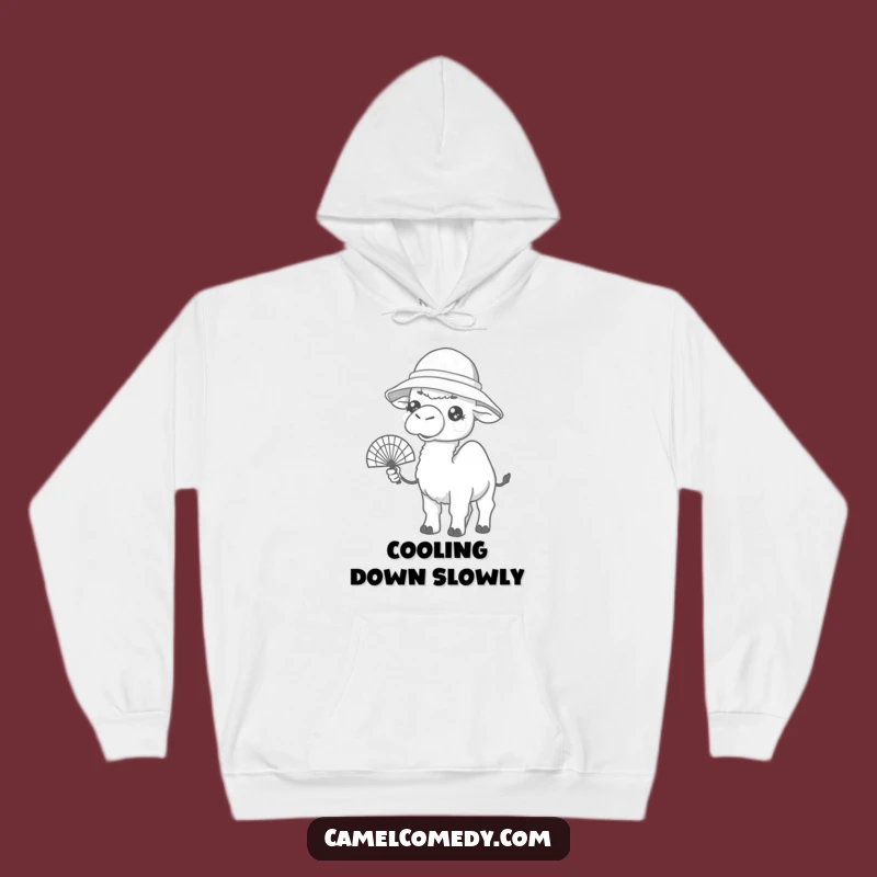 Funny Kawaii Camel Warm Weather Hoodie - Cozy & Hilarious Sun Relief