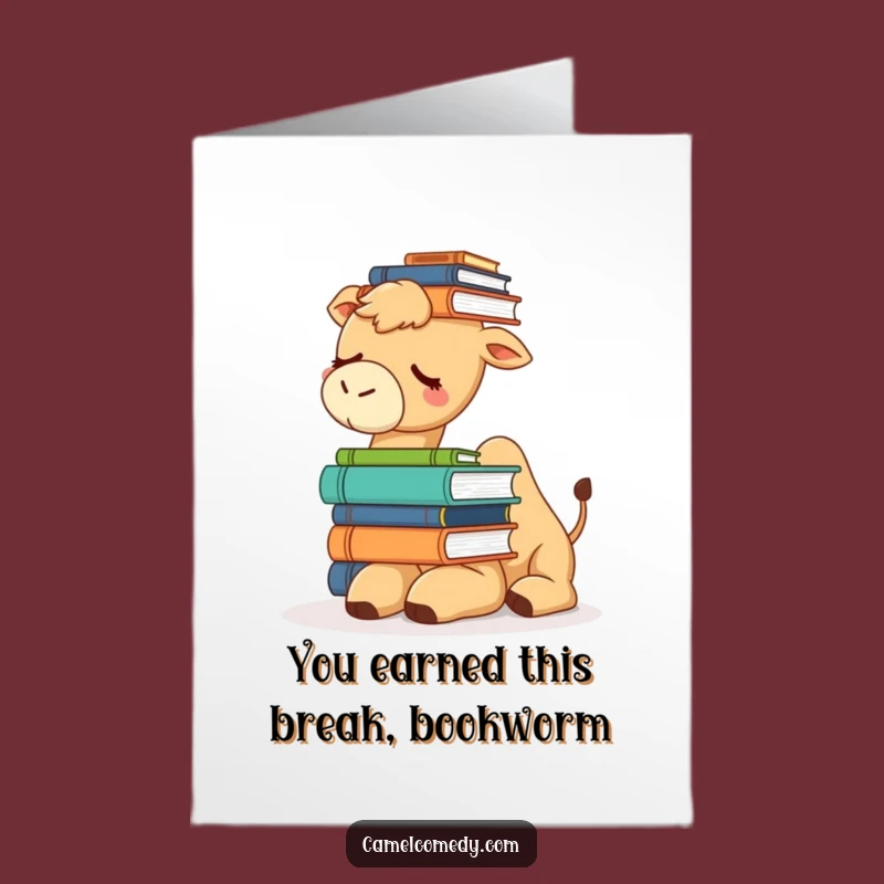Free Printable Congrats Card: Sleepy Camel Books, Humorous Downloadable Accent