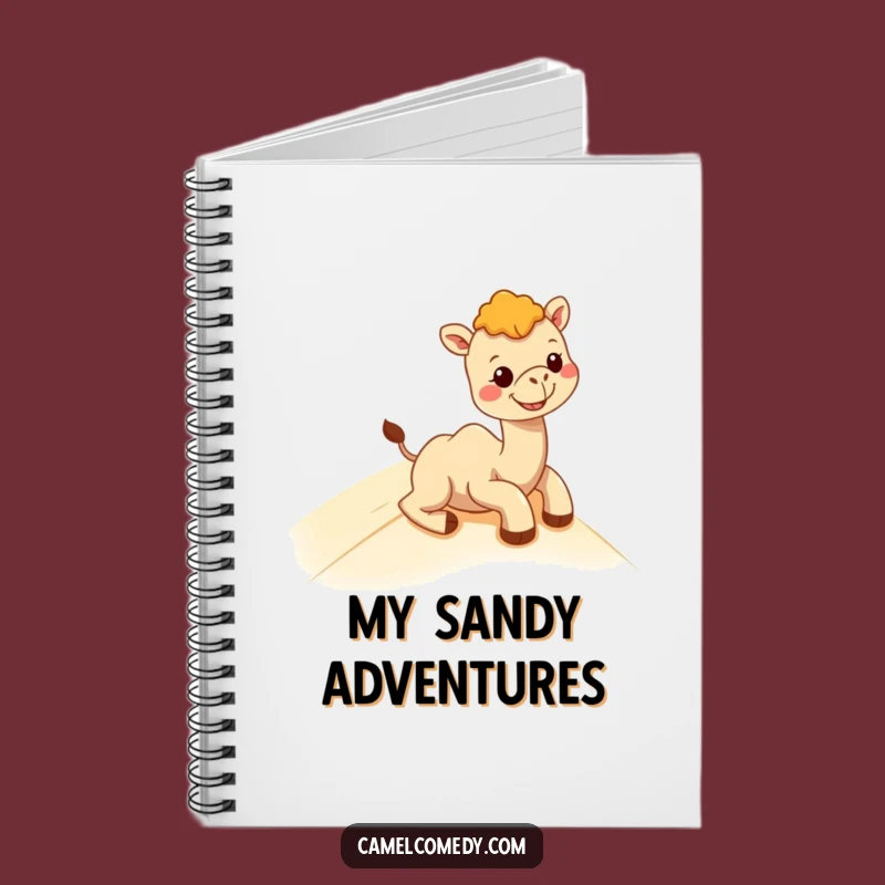 Funny Kawaii Camel Notebook: Jot Down Laughs and Desert Adventures