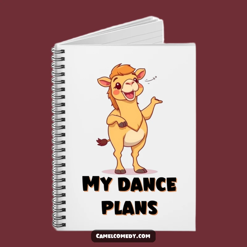 Funny Camel Dance Notebook - Jot Down Moves with Desert Flair!