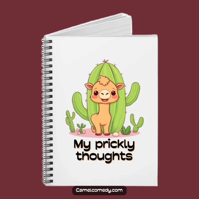 Funny Camel Cactus Notebook: Curious Ideas for Hilarious Journaling