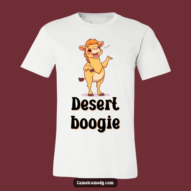 Funny Camel Dance T-Shirt - Hilarious Desert Vibes Apparel!