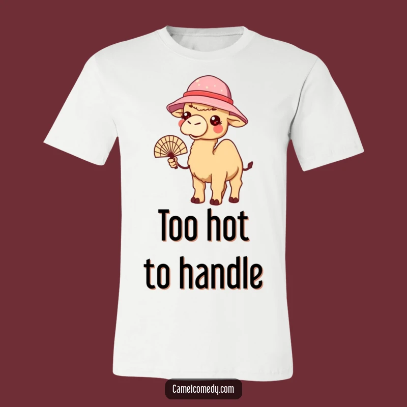 Funny Kawaii Camel Bucket Hat T-Shirt - Comical Summer Heat Tee