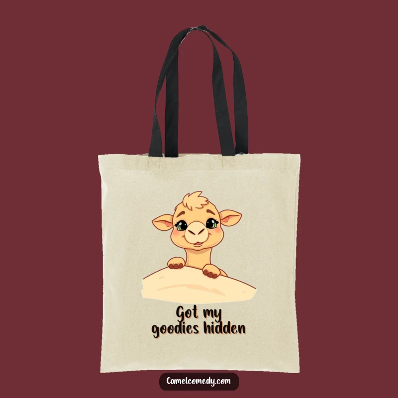 Funny Camel Grin Tote Bag - Hilarious Desert Messenger Bag Gift