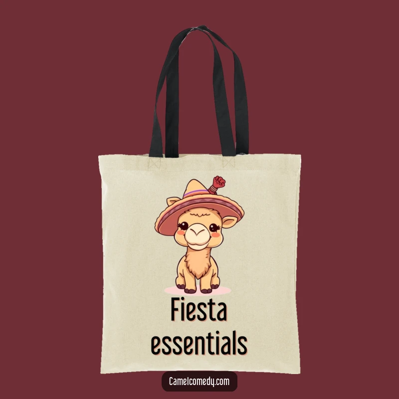 Funny Camel Sombrero Tote Bag - Carry Your Fiesta Fun, Perfect Funny Gift!